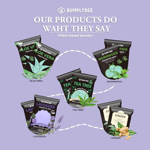 Paraffin Wax for Hand and Feet, 10 Pack Lavender Paraffin Wax Refills for Paraffin Wax Machine, Hand Wax Paraffin Wax Bath, Foot Wax Paraffin Bath, Moisturizing Hands Feet, Deep Hydration