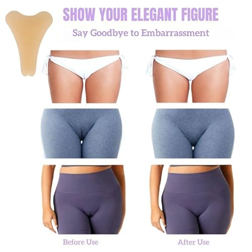 Camel Concealer - Seamless, Reusable Camel Cover Underwear ¡°Y¡± Shape Camel Protectors Silicone Pad Guard for Women