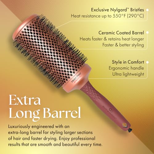 Olivia Garden HeatPro Speed XL 2 3/4” Thermal Round Hair Brush for Blowouts