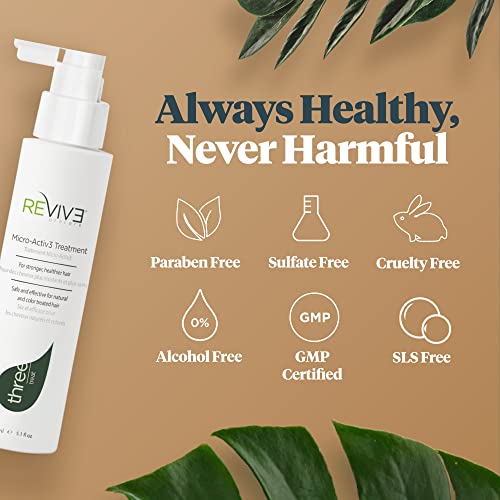 Micro-Activ3 Scalp Serum for Hair Growth & Fuller Hair - Vegan Leave-In Treatment