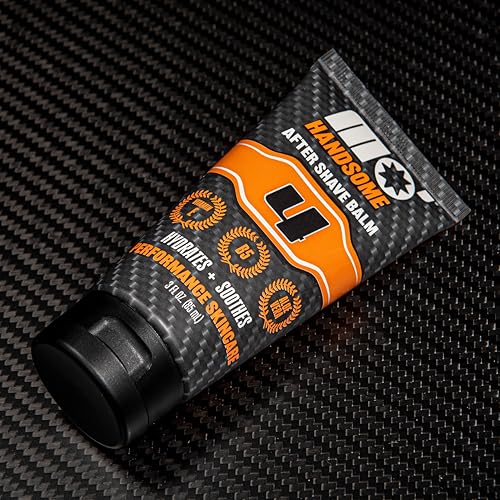 Mo' Handsome After Shave Balm for Men ? Soothing & Hydrating Aloe Vera ? Reduces Redness, Itching & Irritation ? Repairs & Protects Skin