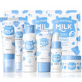 Hydrating Milk Skin Care Set for Women & Girls - Natural Nourishing Gift