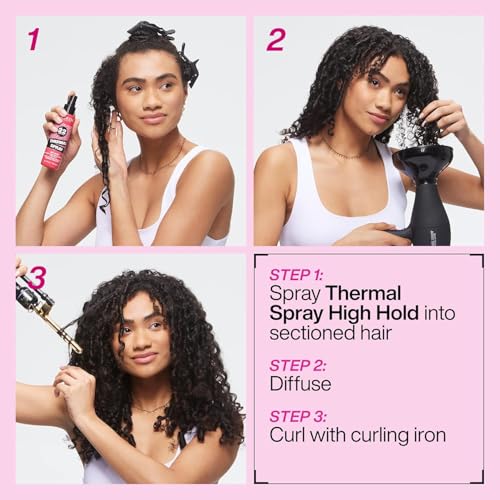 Redken Thermal Spray 22 High Hold Heat Protectant Spray for Hair