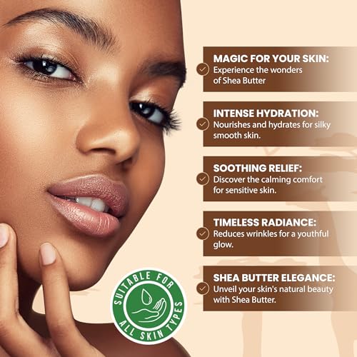 Raw African Shea Butter 32oz - Natural Moisturizer for Skin & Hair
