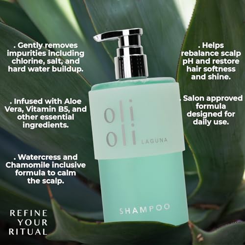 Daily Detox Shampoo 15.2oz - Clarifying Hair Wash with Aloe & Vitamin B5 - Gentle Buildup & Residue Remover - Variation of THIS listing