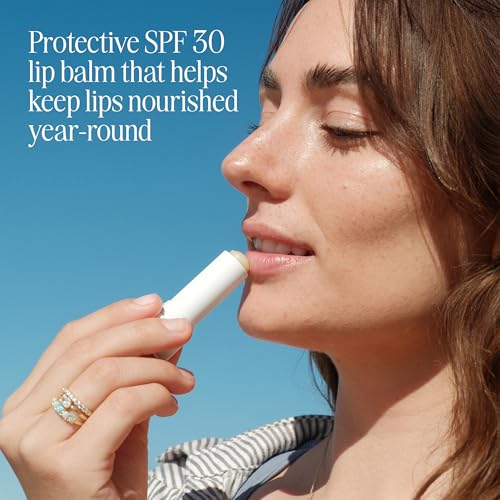 COOLA Liplux SPF 30 Lip Balm 0.15 oz (Pack of 2) – Vanilla Peppermint, Raspberry & Avocado Butter