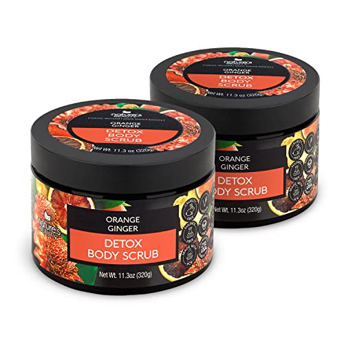Orange Ginger Detox Body Scrub Multi-Pack - Gently Exfoliate & Revitalize Skin
