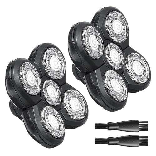 Groomi Replacement Blades Compatible with Baldie Pro Head Shaver, 2 - Pack Head Shaver Replacement Blades, Head Shavers for Bald Men, Gifts for Bald Men, 2 Cleaning Brush