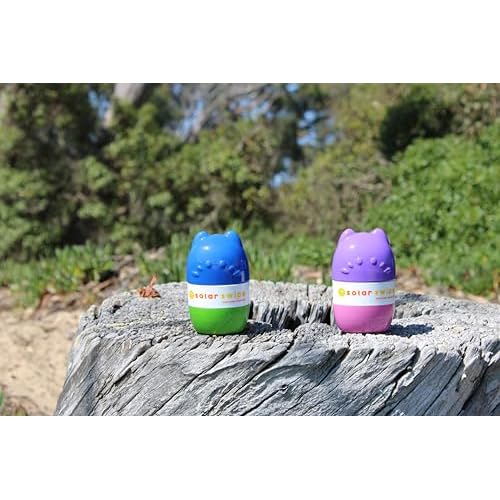 Sunscreen Applicator for Kids and Adults, Portable, Washable, Easy on the Go Sunscreen Application for Any Age and Skin(2Pack)