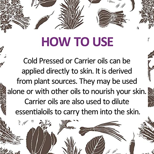 Greenwood Essential Cotton Seed Oil 4oz Cold Pressed for Skin & Massage with Dropper