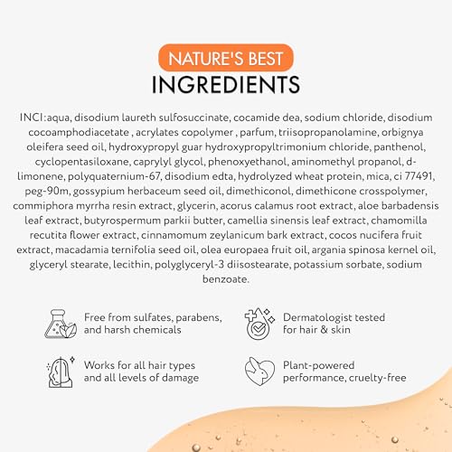 Sulfate-Free Hair Shampoo for Dry & Damaged Hair - 250ml