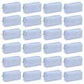 24 PACK Makeup Bags Bulk-Easter Gifts/Seersucker Bulk Cosmetic Bags/Bridesmaid Proposal Gifts/Makeup Pouch for Wedding Party Favors Birthday/Teacher/Mothers Day Gifts/Toiletry Travel Bags(24, Blue)