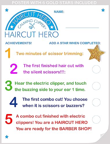 Calming Clipper Haircut Hero Program for Sensory-Friendly Barber Visits