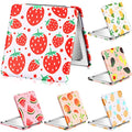 Square Style Fruit Design Compact Pocket Mirror Set - 24 Pieces