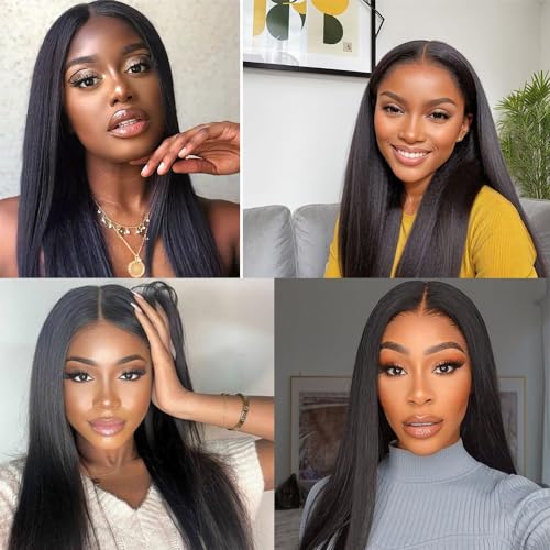 FEHOKA 10 Inch 2x6 Brazilian Body Wave HD Lace Closure for Black Women Middle Part