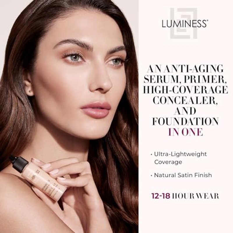 LUMINESS Rose 4-in-1 Airbrush Foundation - Shade 110, 0.50 oz