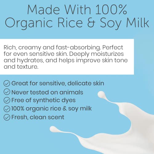 Moisturizing Body Milk Cream for Sensitive Skin - 6.7oz