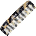 Kent 12T TW Pocket Comb - Handmade Wide Tooth Hair Comb for Men, Women, and Kids - Travel, Beard, and Mustache Comb - Saw Cut and Hand Polished Made in England