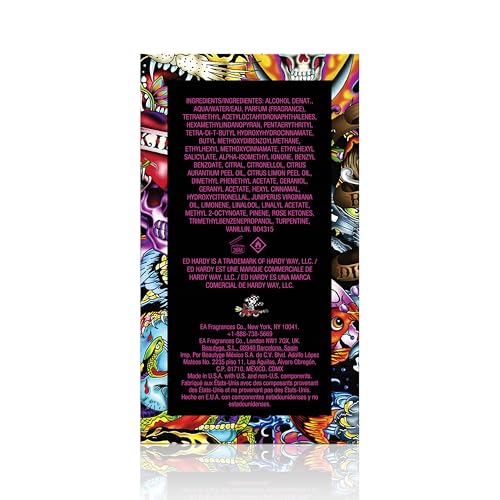 Ed Hardy Hearts & Daggers Eau de Parfum for Women, 3.4 fl oz