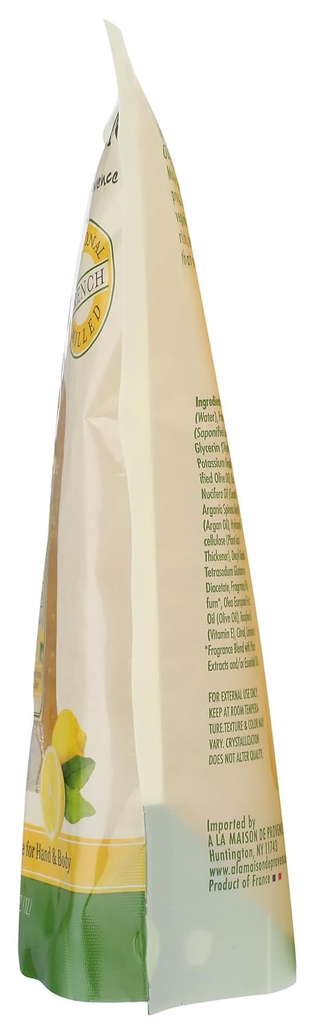 Provence Lemon Liquid Soap Refill - 1L Doypack | A La Maison
