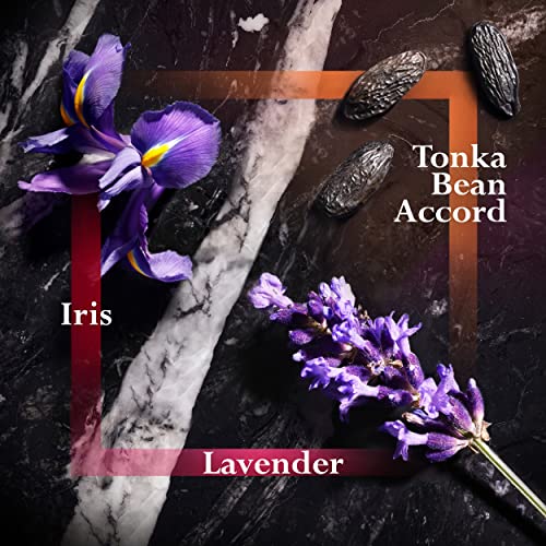 Men's Aromatic Cologne 2.5 Fl Oz - Lavender Iris Tonka Bean - Long Lasting Perfume