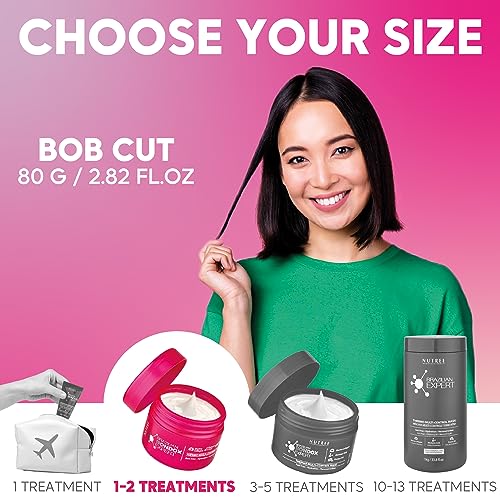 Nutree Professional Hair Botox Thermal Mask - Deep Smoothing & Frizz Control 2.82 oz