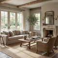 NuLOOM 4x6 Beige Power Loomed Seagrass Area Rug - Natural Fiber, Casual Style