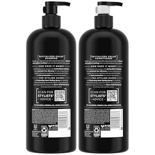 Color-Safe Shampoo & Conditioner Set for Color-Treated Hair - 28 Oz Each