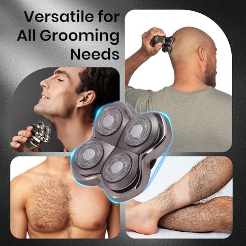 Shaver Replacement Blades for Pitbull Shaver PRO 4 Head - 2 Pack