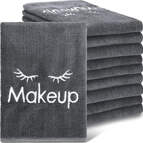 Vabean 20-Pack Microfiber Makeup Remover Washcloths - Soft, Reusable Face Towels 13x13 inches