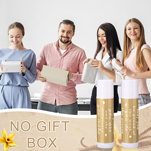 Demissle 100 Pcs Lip Balm You're The Balm Teacher Appreciation Gift Thank You Lip Bulk Teacher Staff Team Party Favors or Women Men Volunteer