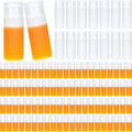 Mini Plastic Travel Sample Bottles Set - 12ml Flip Cap Containers