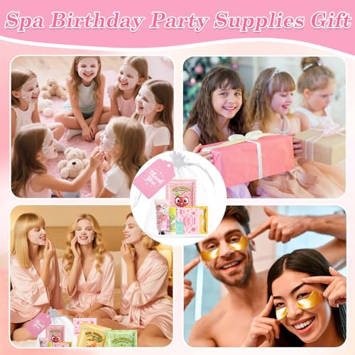 90 Pieces Spa Party Supplies Kit for Girls and Women - Favors, Masks, Lotion & Gift Bags (Variation of THIS listing)
