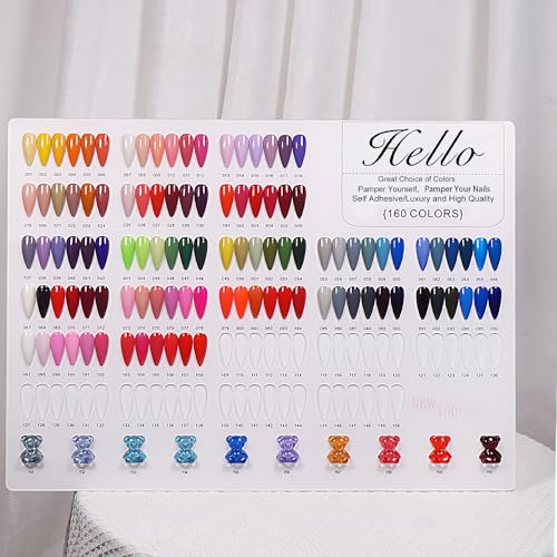 Acrylic Nail Polish Display Board Salon Showing Shelf for Nail Art & Gel Colors