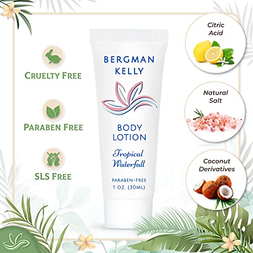 Bergman Kelly Travel Size Lotion 1 fl oz Pack of 100 Tropical Waterfall