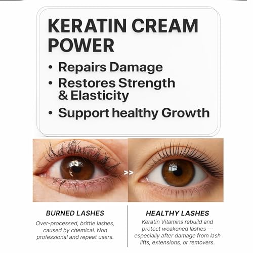 Eyelash Growth Serum with Keratin & Vitamin C - Lash & Brow Treatment