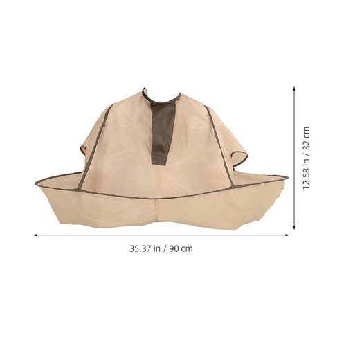 FRCOLOR Barber Capes Barber Cape Hair Cutting Cape Umbrella Foldable Hair Cutting Cloak for Adult Home Using Hair Styling Accessory for Salon Barber Cape