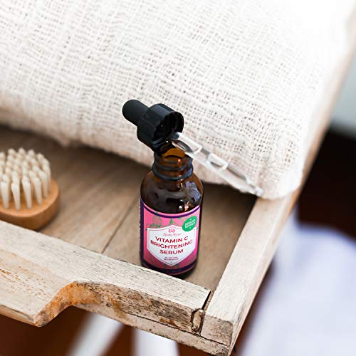 Vitamin C Brightening Serum for Face - Natural Dark Spot Remover & Anti-Aging | Leven Rose