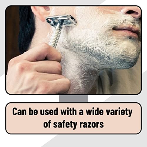 Bates Double Edge Razor Blades - 1000 Pack Stainless Steel Safety Blades