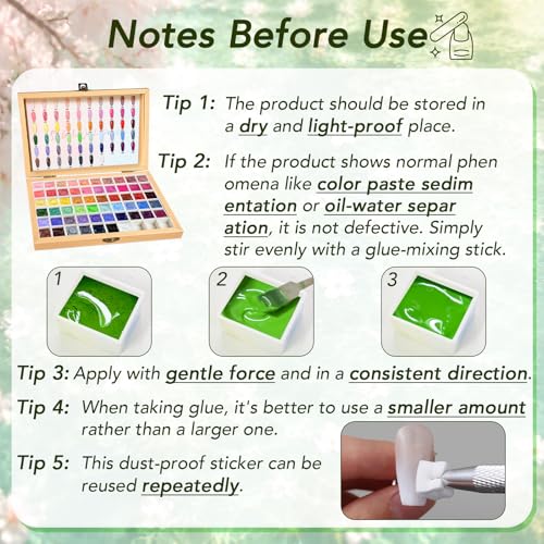 Multicolor 57 Colors Patting Gel Polish Palette Kit for Ombre Nail Art - GZIXBDA