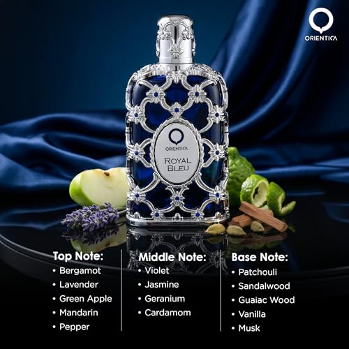 Orientica Royal Bleu Eau de Parfum 2.7oz / 80ml - Unisex Fragrance