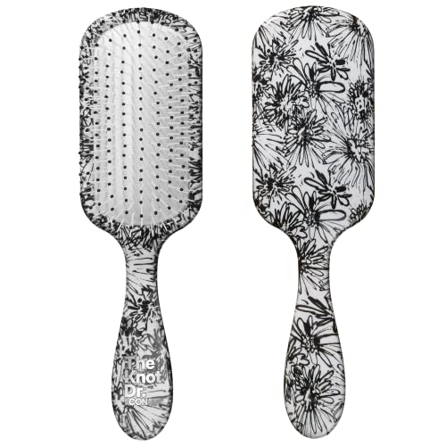Wet Brush Speed Dry Hair Brush - Sea Shells - Vented Design and Ultra Soft HeatFlex Bristles Are Blow Dry Safe With Ergonomic Handle Manages Tangle and Uncontrollable Hair - Pain-Free