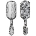 Wet Brush Speed Dry Hair Brush - Sea Shells - Vented Design and Ultra Soft HeatFlex Bristles Are Blow Dry Safe With Ergonomic Handle Manages Tangle and Uncontrollable Hair - Pain-Free