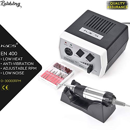 Rolabling 110V Professional Nail Drill Machine 30000RPM Electric Nail File