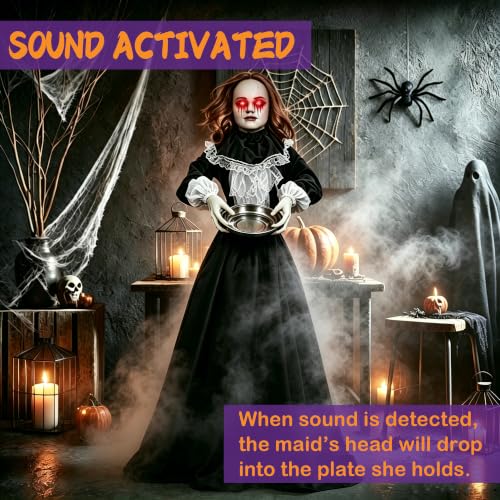 TW SHINE 5.3FT Halloween Witch Decorations Outdoor - Full-Body Spooky Specters