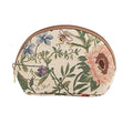 Small Makeup Bag - Morning Garden Tapestry Pouch for Travel & Storage