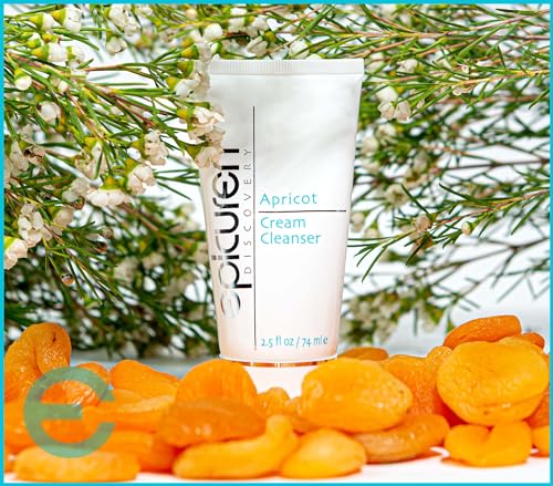 Epicuren Discovery Apricot Cream Cleanser 2.5 Fl Oz – Gentle, Non-Foaming