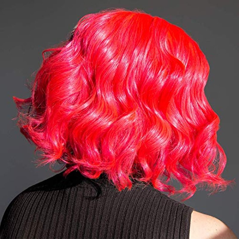 MANIC PANIC Classic Electric Pink Pussycat Semi Permanent Hair Color - Bright Neon Pink Hair Dye for Women & Men That Lasts 4-6 Weeks - Vegan, Ammonia & Cruelty-Free - Create & Mix Custom Shades (4oz)