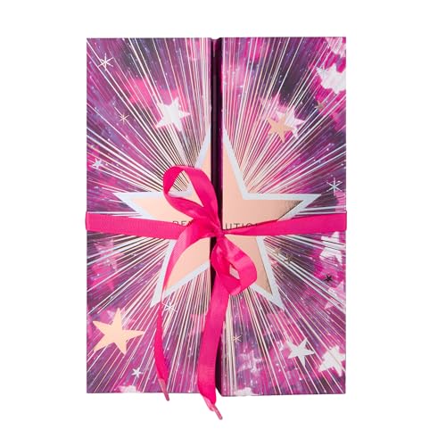 Revolution Makeup Advent Calendar, 24-Piece Beauty Gift Set for Lips, Eyes, & Face, Features Essential Cosmetics & Tools, Vegan & Cruelty-Free