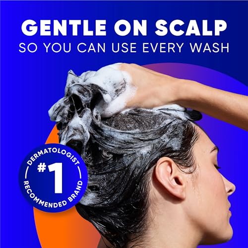 Head & Shoulders Anti-Dandruff Shampoo with 1% Selenium Sulfide, Clinical Strength Dry Scalp Rescue Shampoo Twin Pack, Seborrheic Dermatitis Relief, Dry Scalp 13.5 fl oz Each